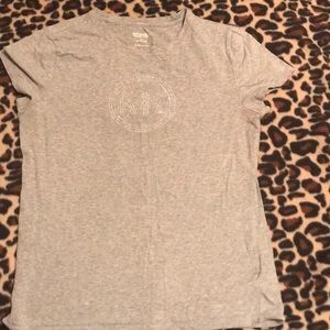 Grey Michael kors tshirt with silver detail